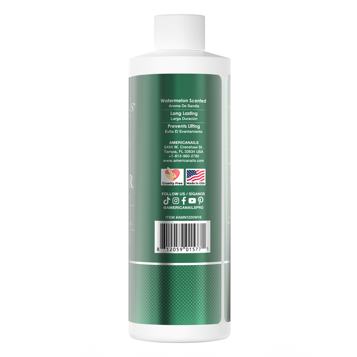 Monómero líquido de fresa Americanails 8 oz