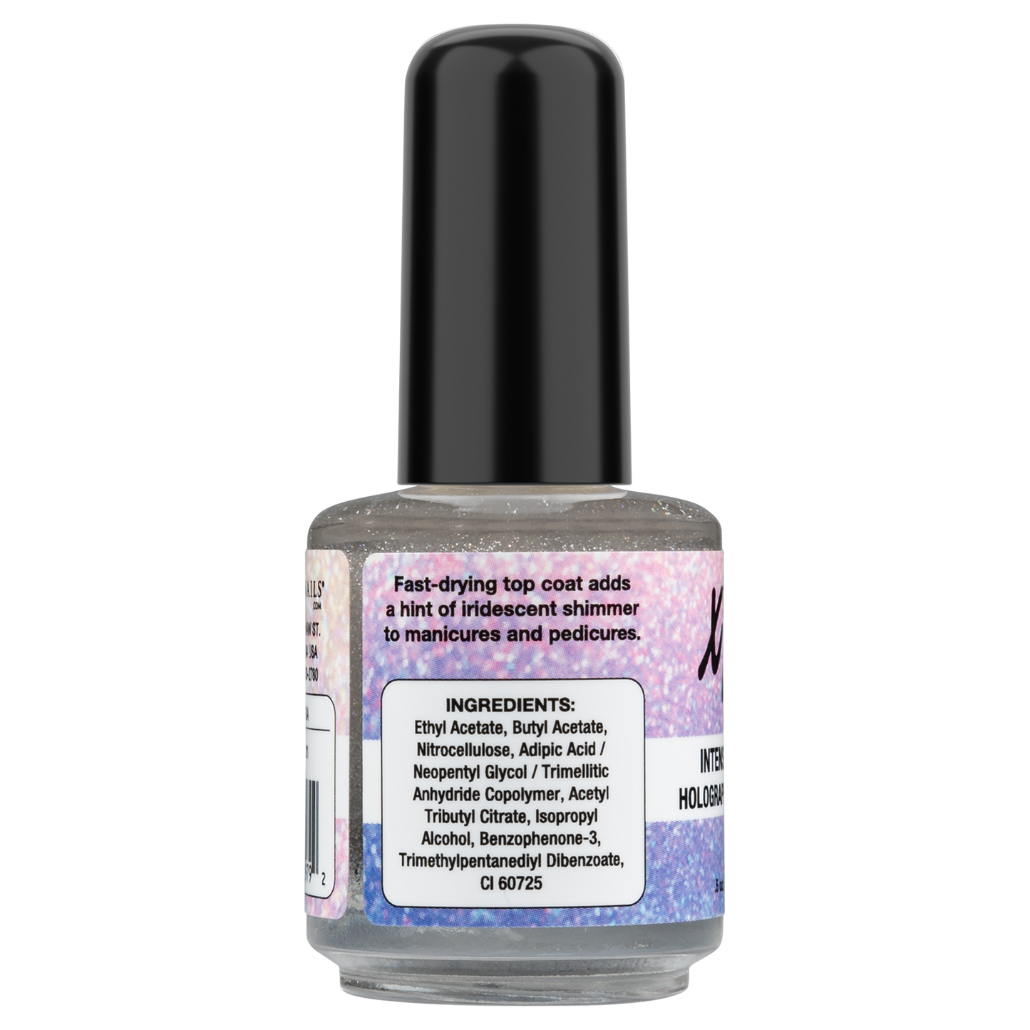 Xtreme Nail Intense Speed Holographic Top Coat .5oz