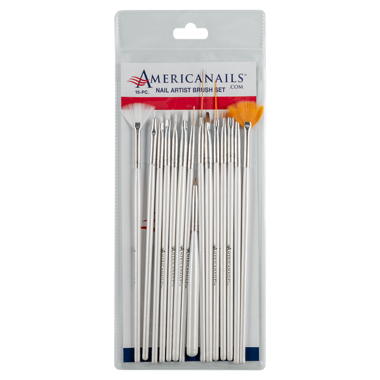 Master Nail Artist Brush Set 15pc