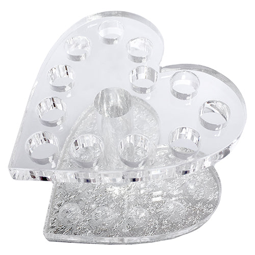 Americanails Heart-Shaped Brush Holder