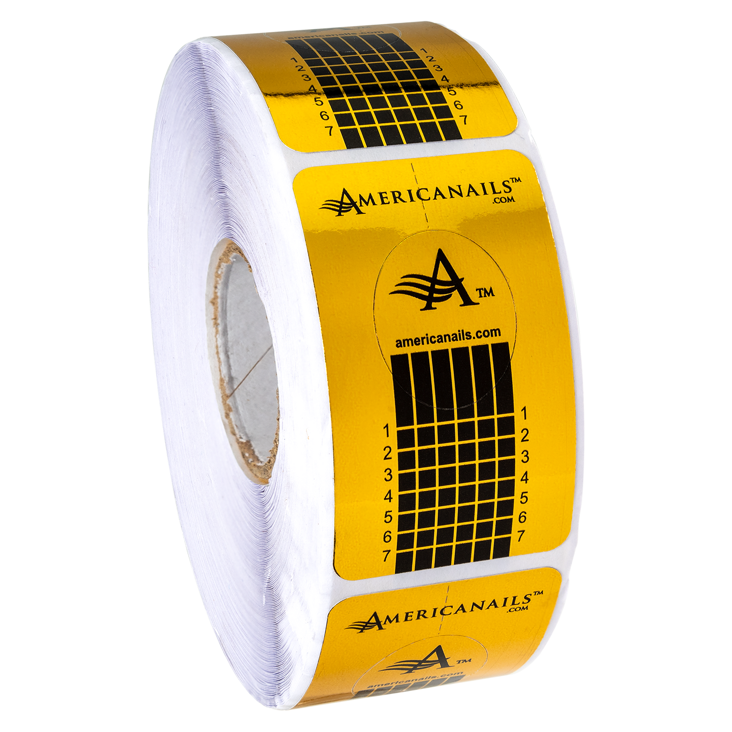 Americanails Rectangular Nail Forms 500ct