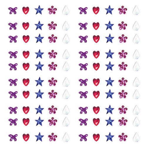 Artistic Gems Fun Shapes 100ct