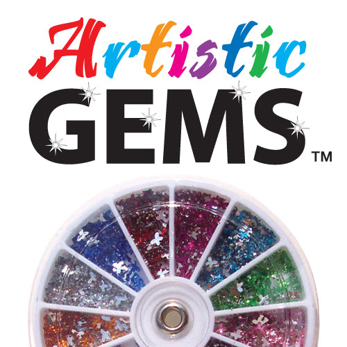 Ruedas de diamantes de imitación Artistic Gems de 1200 quilates