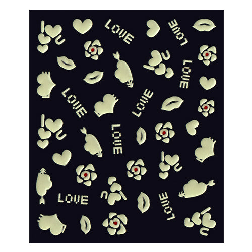 Americanails Glow-In-The-Dark ArtiStickers | NA0062