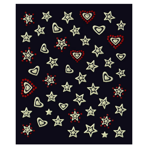 Americanails Glow-In-The-Dark ArtiStickers | NA0068