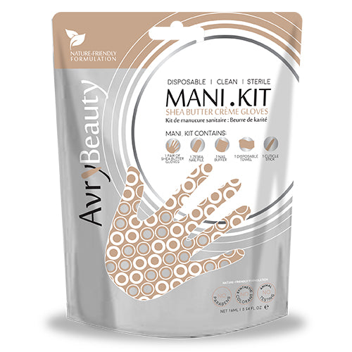 Kit de manicura desechable todo en uno AvryBeauty | Manteca de karité