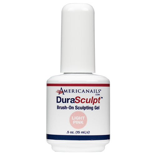 Gel esculpidor con brocha Americanails DuraSculpt | Rosa claro, 0.5 oz