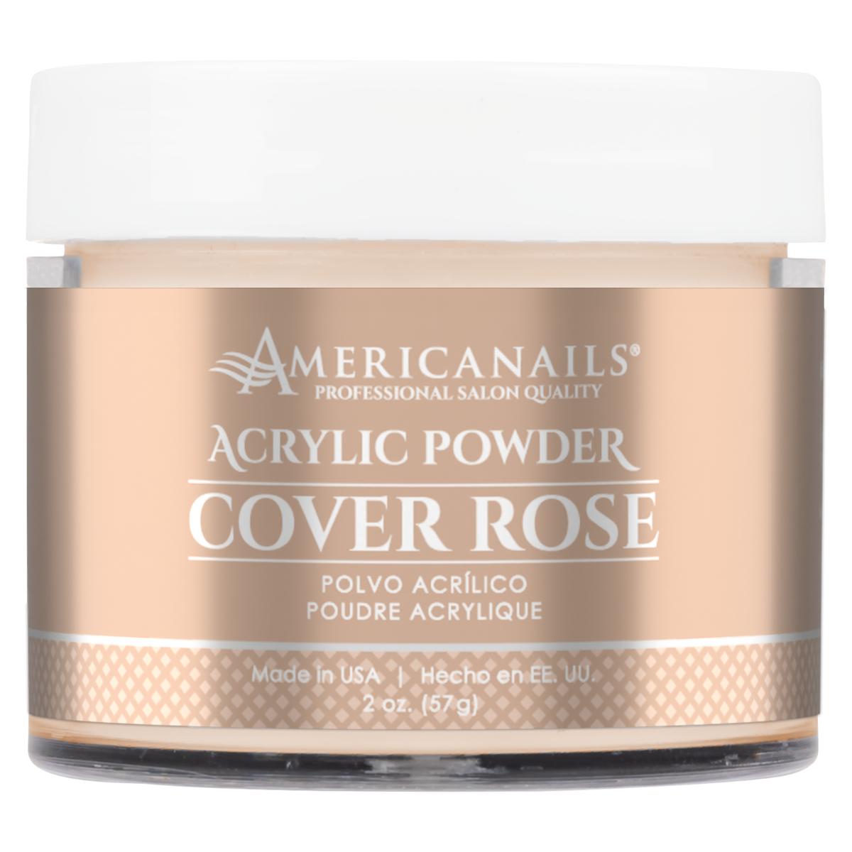 Americanails Acrylic Powder Cover Rose 2oz – Premier Nail Source