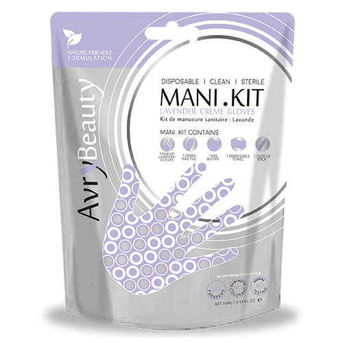 AvryBeauty All-In-One Disposable Mani Kit | Lavender