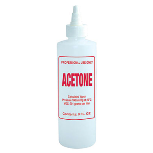 Nail Basix Acetone Labeled Bottle 16oz