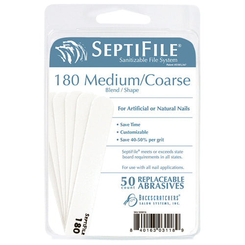 Backscratchers SeptiFile 180 Grit 50ct