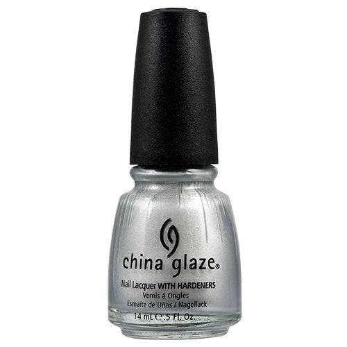 China Glaze Nail Lacquer | Platinum Silver .5oz