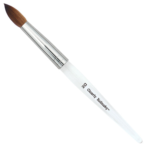 Americanails Clearly Kolinsky | Precision Acrylic Brush Round #20