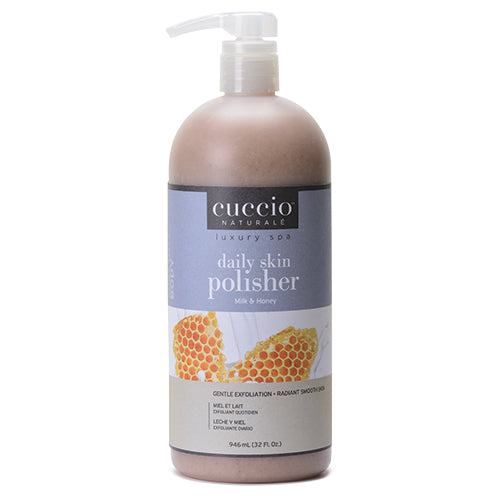 Cuccio Daily Skin Polisher | Milk & Honey 32oz