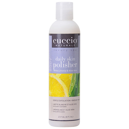 Cuccio Daily Skin Polisher | White Limetta & Aloe Vera 8oz