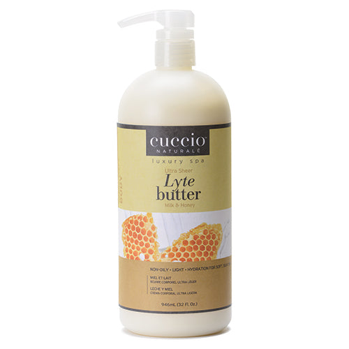 Cuccio Lyte Body Butter | Milk & Honey 32oz