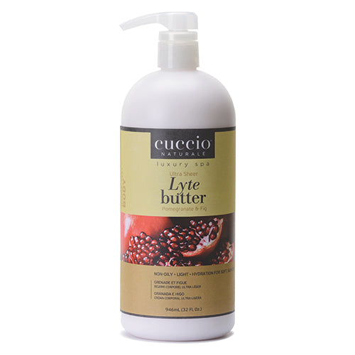Cuccio Lyte Body Butter | Pomegranate & Fig 32oz