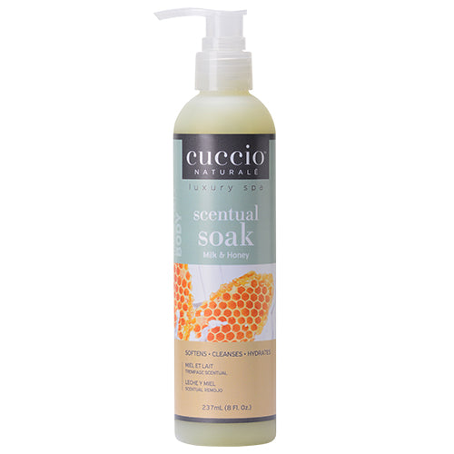 Cuccio Scentual Soak | Milk & Honey 8oz