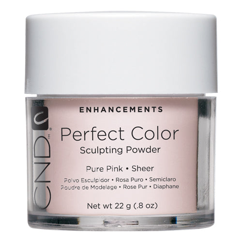 Polvo de color perfecto CND | Rosa puro 0.8 oz