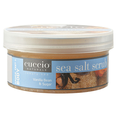 Cuccio Sea Salt Scrub | Vanilla Bean & Sugar 19.5oz