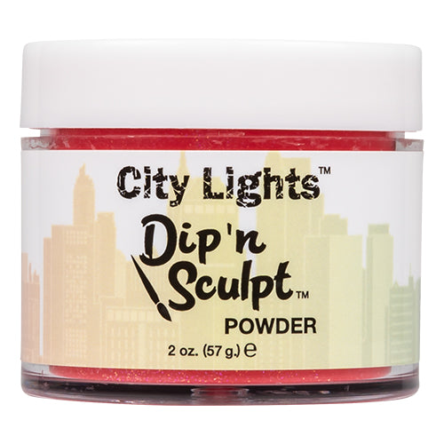 Nouveau Nail City Lights Dip 'N Sculpt | Daytona Racy 2oz