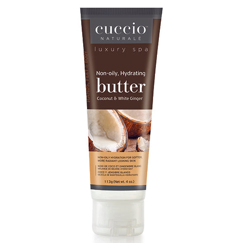 Cuccio Butter Blend | Coconut & White Ginger 4oz