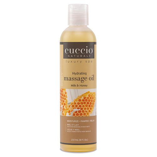 Cuccio Hydrating Massage Oil | Milk & Honey 8oz
