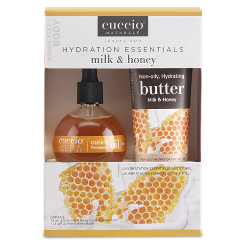 Cuccio Milk & Honey Hydration Essentials Kit