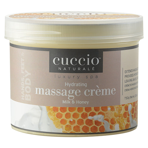 Cuccio Hydrating Massage Creme | Milk & Honey 26oz