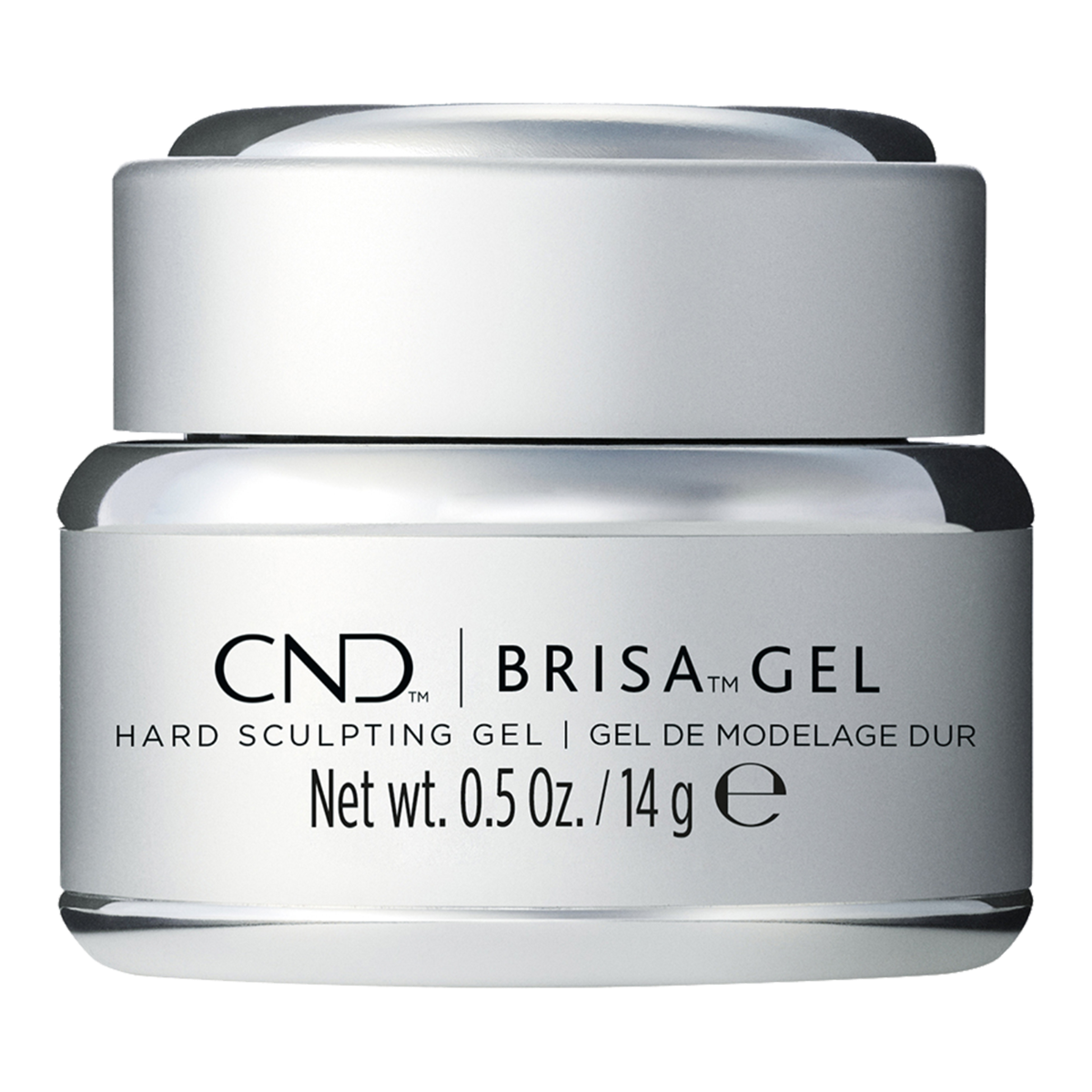 CND Brisa Gel | Blanco puro - Opaco .5oz