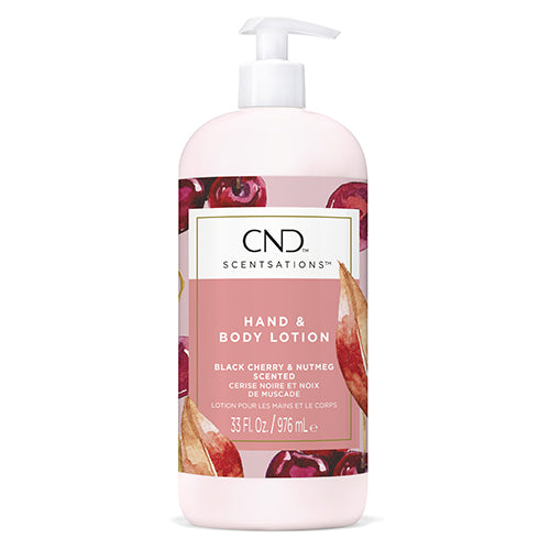 CND Scentsations Lotion | Black Cherry & Nutmeg 33oz