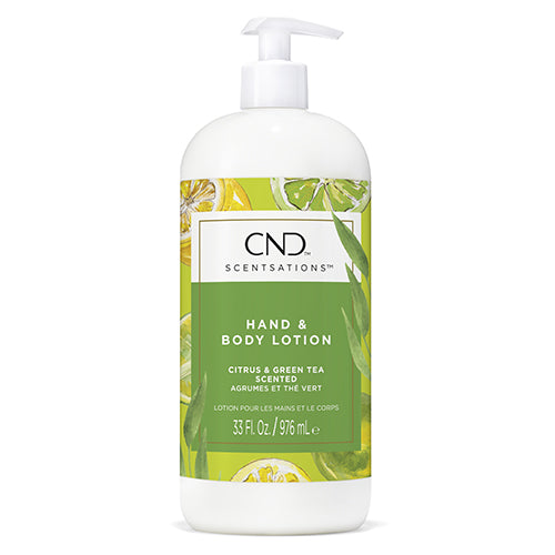 CND Scentsations Lotion | Citrus & Green Tea 33oz
