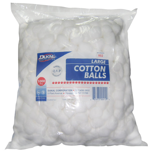Dukal Spa 100% Cotton Balls 2000ct