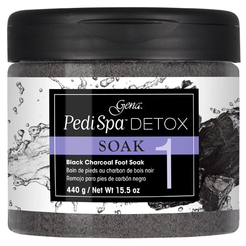 Gena PediSpa Detox Charcoal Soak 15.5oz