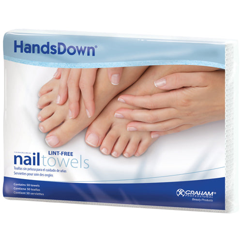 Graham Handsdown Nail Care Towels 50ct