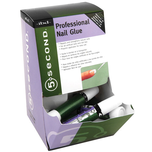 IBD 5 Second Professional Nail Glue Display 12ct