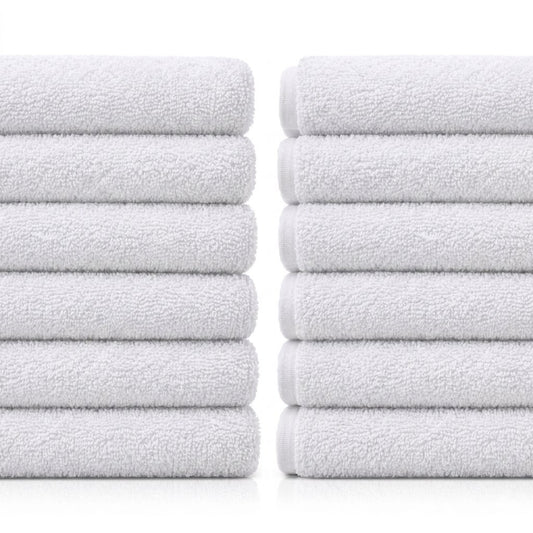 Protex Lux3 Ultra-Premium Salon Towels 12ct I Snow White