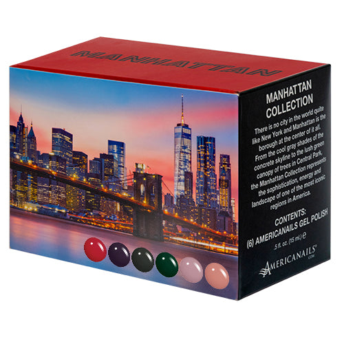 Americanails Manhattan Gel Polish Full Set Kit 6ct