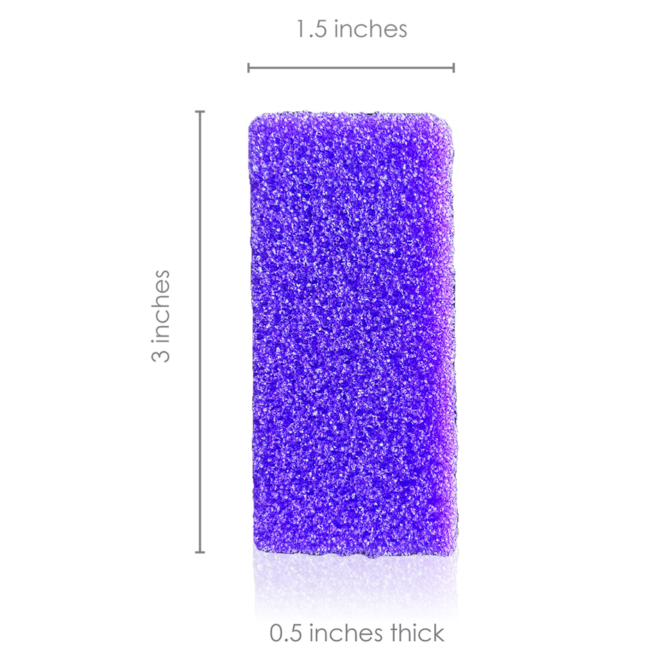 Mr. Pumice Mini Pumi Bar Dark Purple Case 1600 + 800 FREE = 2400ct