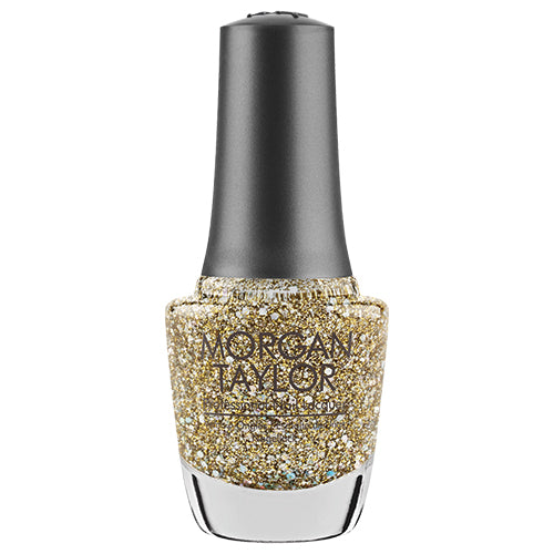 Laca Morgan Taylor | Todo lo que brilla es oro 0.5 oz