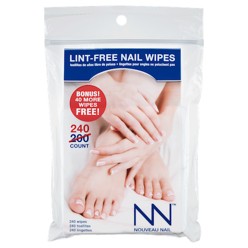 Nouveau Nail Lint-Free Nail Wipes 240ct