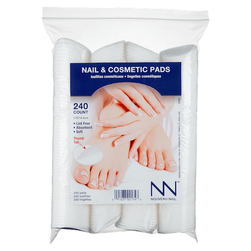 Nouveau Nail Premium Nail & Cosmetic Pads 240ct