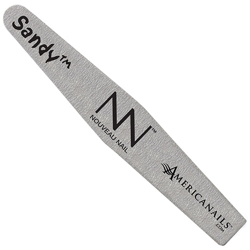 Nouveau Nail Sandy File | Zebra 100/180 Grit
