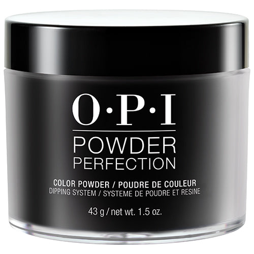 OPI Powder Perfection | Black Onyx 1.5oz
