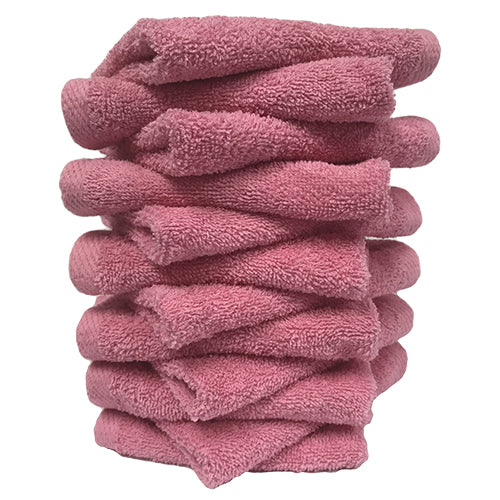 Spa Basix Ultra-Premium Pink Manicure Towels 12ct