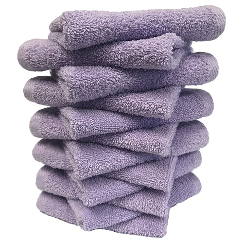 Spa Basix Ultra-Premium Lilac Manicure Towels 12ct