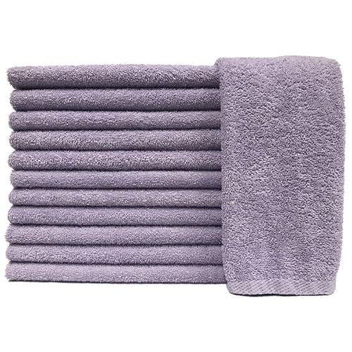 Spa Basix Ultra-Premium Lilac Salon Towels 12ct