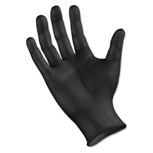 SemperGuard Black Nitrile Gloves Case 1000ct