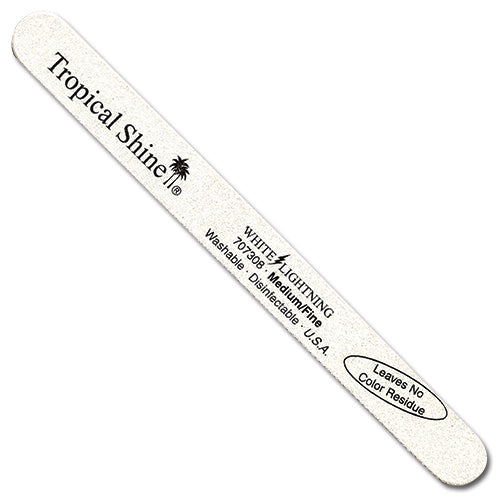 Tropical Shine Colossal Collection File | White Lightning 180/240 Grit 12ct