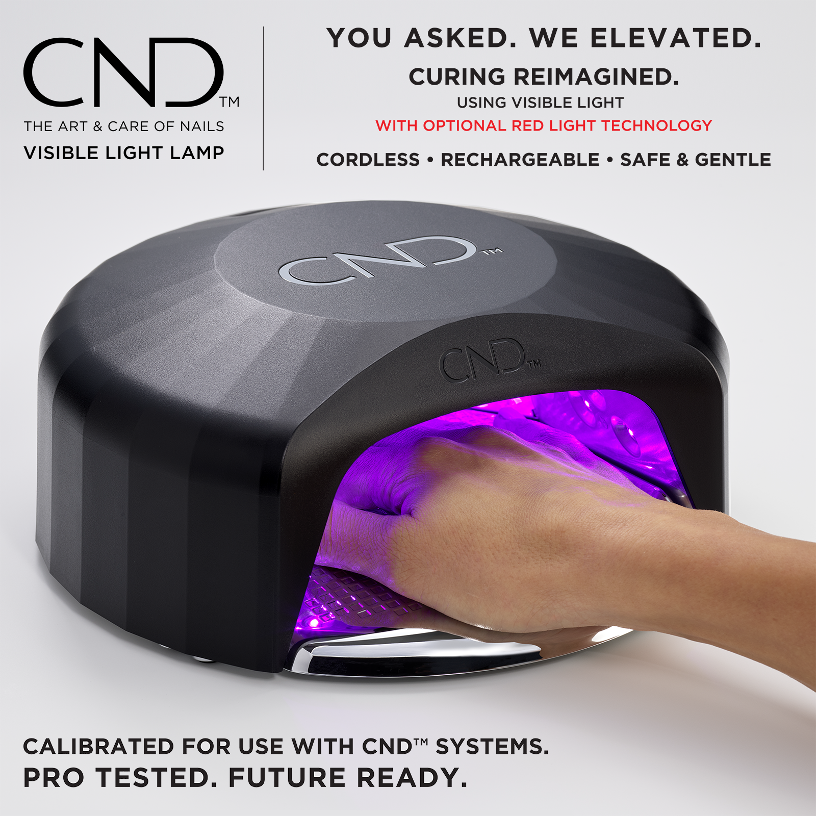 CND Visible Light Curing Lamp – Premier Nail Source